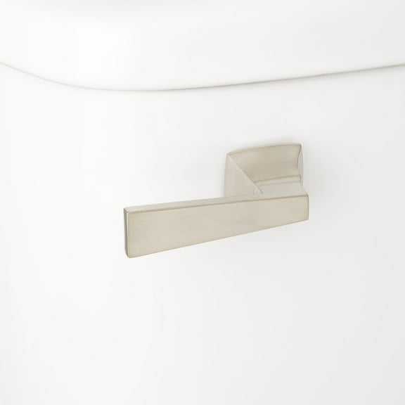 Signature Hardware 446684 Key Largo Toilet Trip Lever in Brushed Nickel