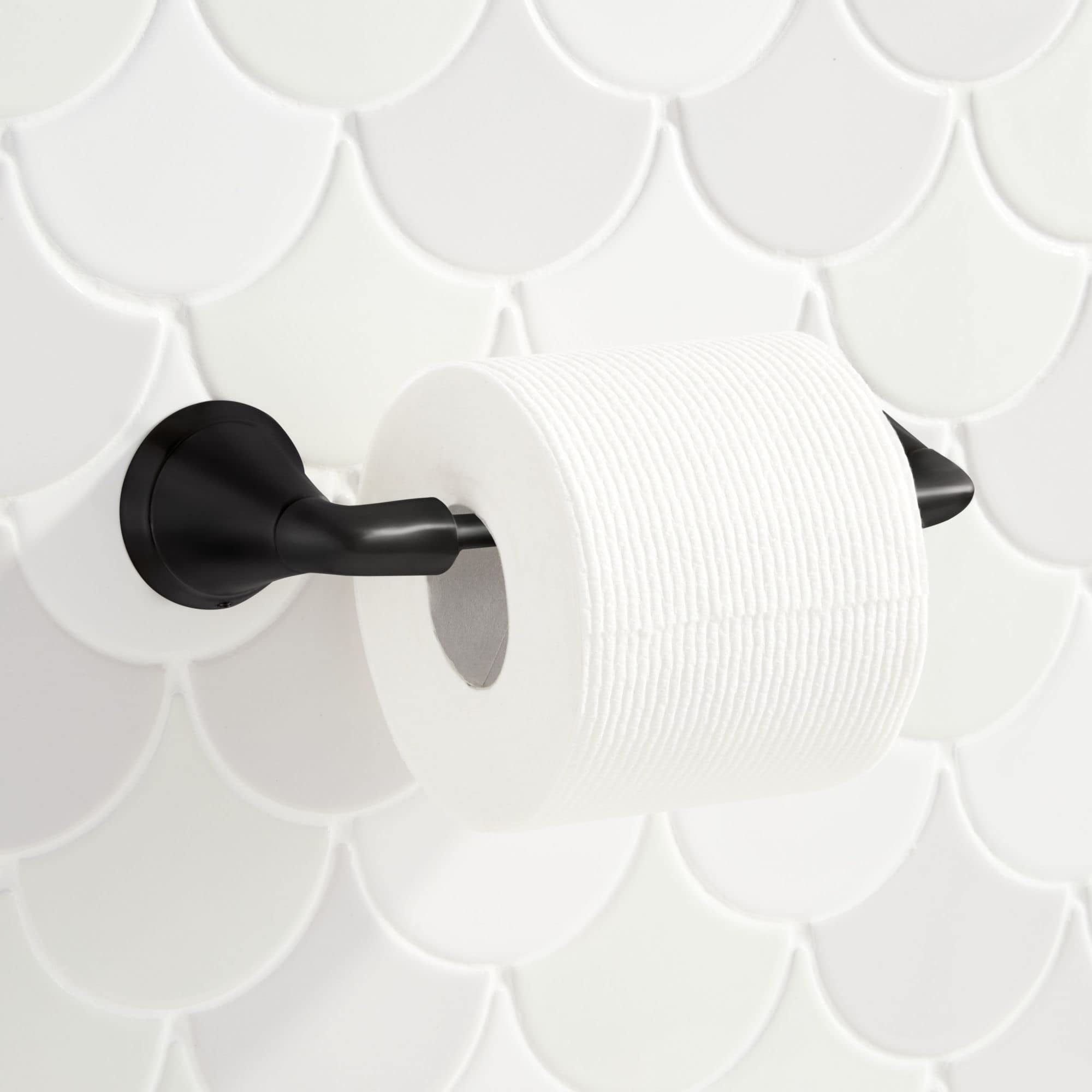Open Box Signature Hardware 476992 Provincetown Wall Mounted Pivoting Toilet Paper Holder