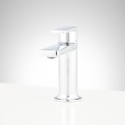 Open Box Signature Hardware 482716 Berwyn 1.2 GPM Single Hole Bathroom Faucet with Pop-Up Drain Assembly - Chrome