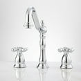 thumbnail image 1 of Signature Hardware 900890 Victorian 1.2 GPM Widespread Bathroom Faucet - Chrome, 1 of 1