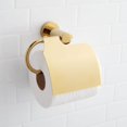 thumbnail image 1 of Signature Hardware 916736 Ceeley Single Post Tissue Holder - Brass, 1 of 1