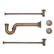 Signature Hardware 925025 Bathroom Sink Supply Kit - Bronze