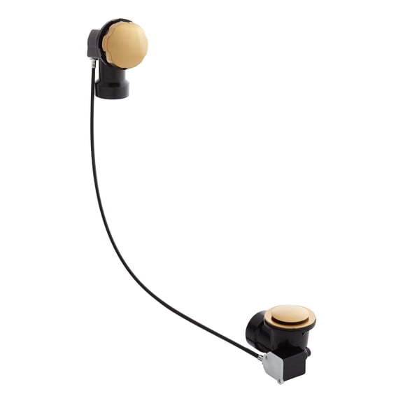 Open Box Signature Hardware 948044 Abs Cable Drain And Overflow For 17" - Gold