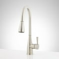 thumbnail image 1 of Signature Hardware 948398 Calverton 1.8 GPM Pull-Down Kitchen Faucet - Nickel, 1 of 7