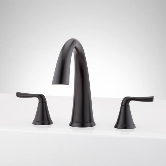Provincetown 3-Hole Roman Tub Faucet - Without Rough-In Valve - Matte Black