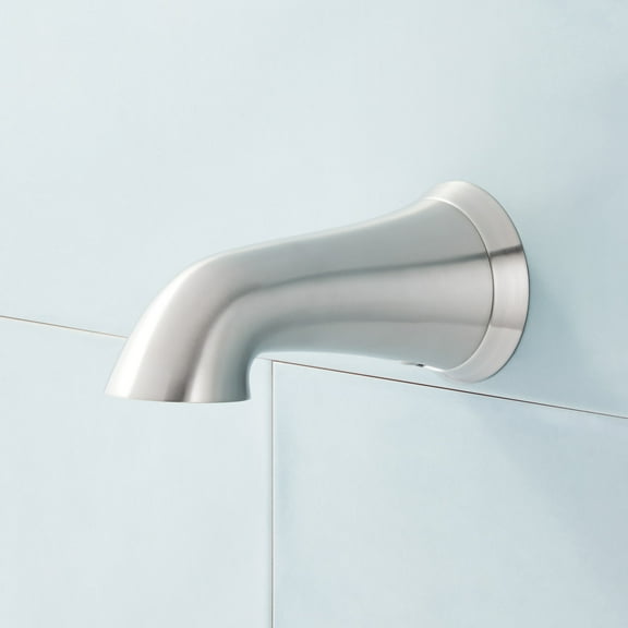 Signature Hardware 950468 Provincetown 5-1/4" Tub Spout - Nickel