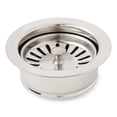 thumbnail image 1 of Signature Hardware Disposal Flange Set - Stainless Steel, 1 of 8