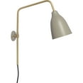 thumbnail image 1 of Signature Home Collection 18" Gray and Gold Dome Shade 1-Light Wall Sconce, 1 of 1