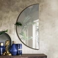 thumbnail image 1 of Signature Home Collection Half Moon Glass Framed Wall Mirror - 40", 1 of 6