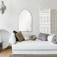 thumbnail image 1 of Signature Home Collection Moroccan Style Scalloped Arch Framed Wall Mirror - 42", 1 of 6