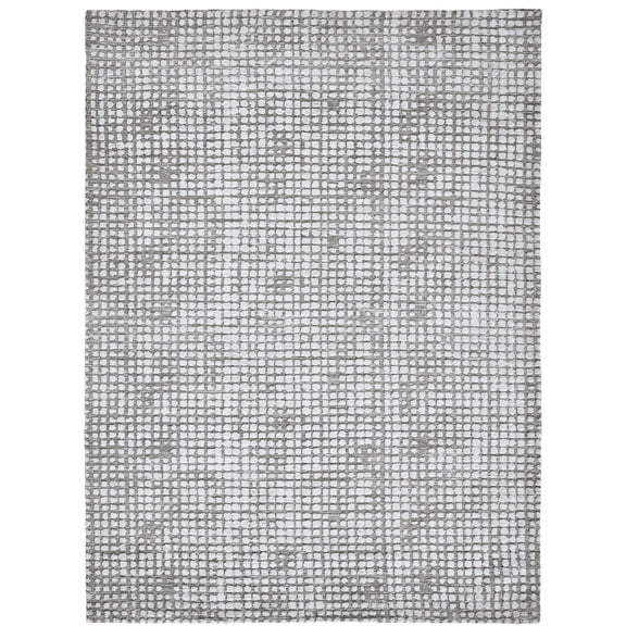 Signature Home Collection 5.25' x 7.25' Textured Rectangular Area Throw Rug - Beige a
