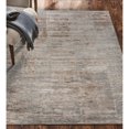thumbnail image 1 of Signature Home Collection 10" x 13" Textured Woven  Rectangular Area Throw Rug - Gray and Brown, 1 of 5
