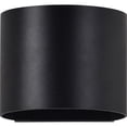 thumbnail image 1 of Signature Home Collection Matte Black Lark Wall Sconce - 6", 1 of 9