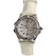 thumbnail image 1 of Signature II Mother of Pearl Dial White Leather Ladies Watch 7475, 1 of 2
