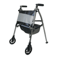 thumbnail image 1 of Signature Life Micro Elite Travel Walker Short, Lightweight Junior Folding Walker for Seniors and Children, Petite Mobility Walker, 1 of 6