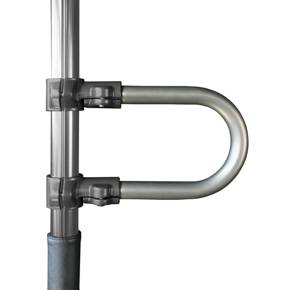 Signature Life Single Grab Bar Accessory for the Sure Stand Security Pole, Dark Graphite