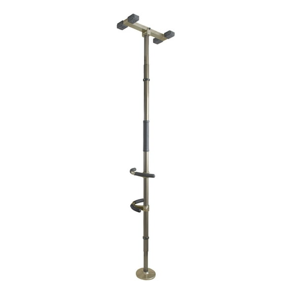 Signature Life Sure Stand Pole, Elderly Floor to Ceiling Transfer Pole, Bathroom Safety Grab Bar, Deep Bronze