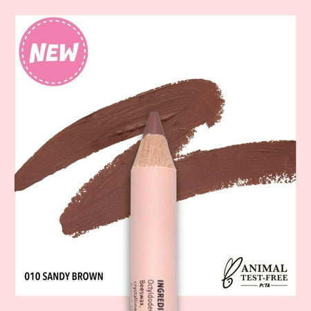 Moira Beauty Signature Lip Pencil, 010 Sandy Brown, 0.04 oz (1.1 g)