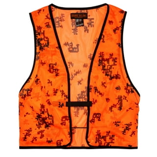 GUGULUZA Camo and Orange Hunting Reversible Vest, Game Vest Jacket for  Hunting Camping (M-4XL) (M) : : Clothing, Shoes & Accessories