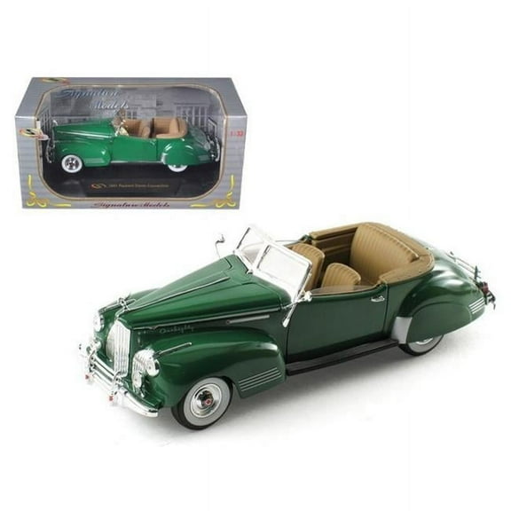 Signature Models  1941 Packard Darrin One Eighty Green 1-32 Diecast Car Model - Green