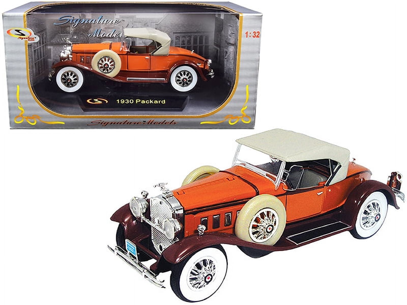 1930 Packard Boattail Speedster Brown 1 32 Diecast Model Car by