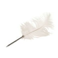 thumbnail image 1 of Signature Pen for Weddings and Events Elegant Guest Book Writing Pen with Feather Vintage for Guest and Decorations Unique Bridal Shower Accessory, 1 of 6