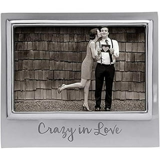 20x20 Square White Autograph & Signature Picture Frame With Black Square  Opening Photo Mat for 8x8 Pictures Wooden Picture Frames - Birthday, Baby