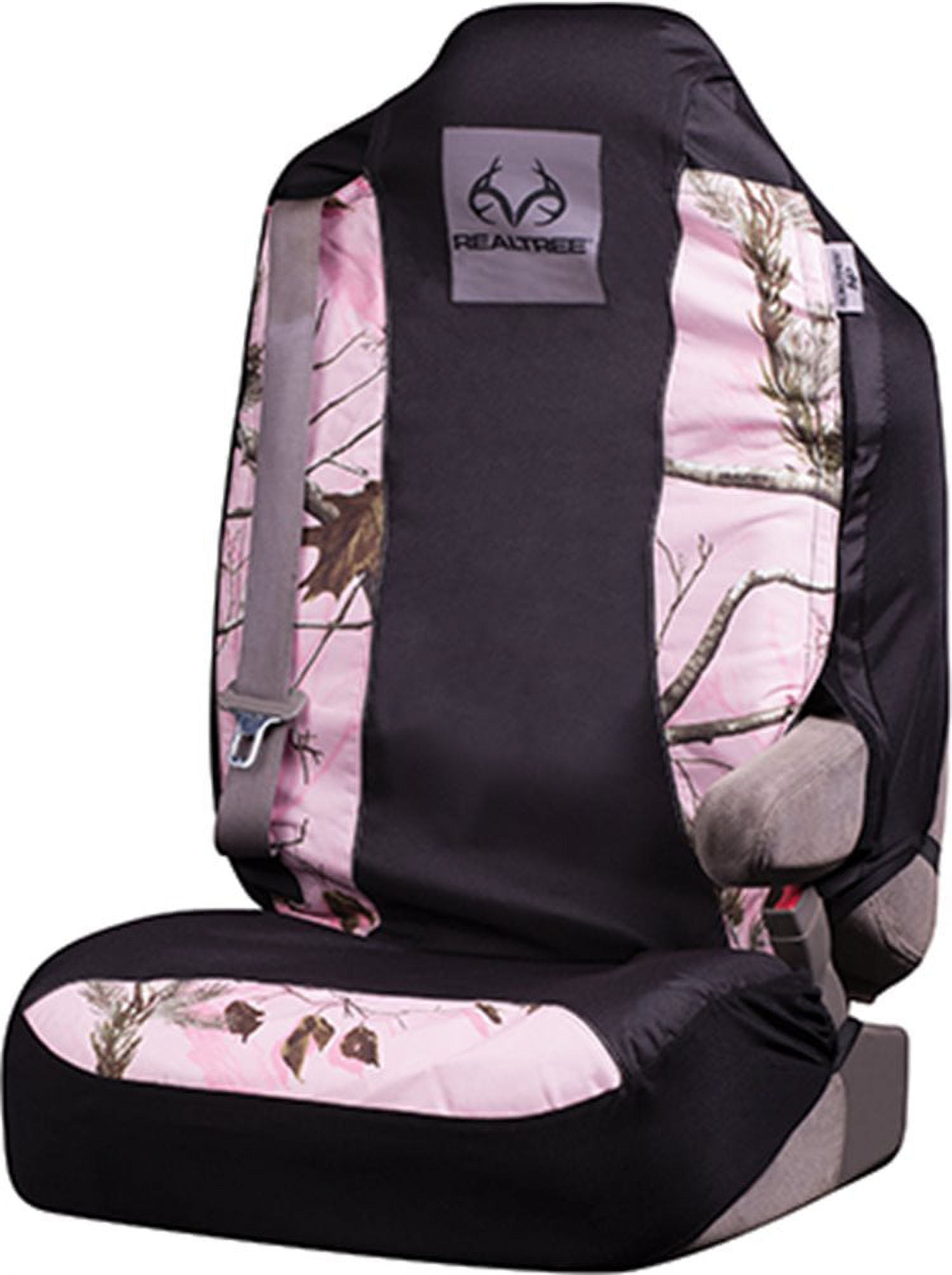 Signature Products Realtree Universal Seat Cover Realtree Pink Camo