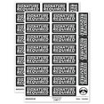 thumbnail image 1 of Signature Required Sticker Set - Black - Matte Finish - 2.00" Large, 1 of 7