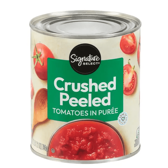 Signature S Crushed Peeled Tomatoes in Puree 28 oz