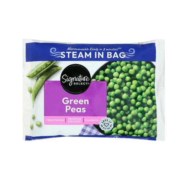 Signature S Green Peas 12 oz