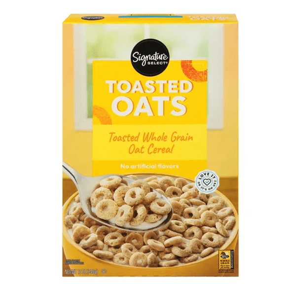 Signature S Toasted Oats Cereal Crunchy 12 oz