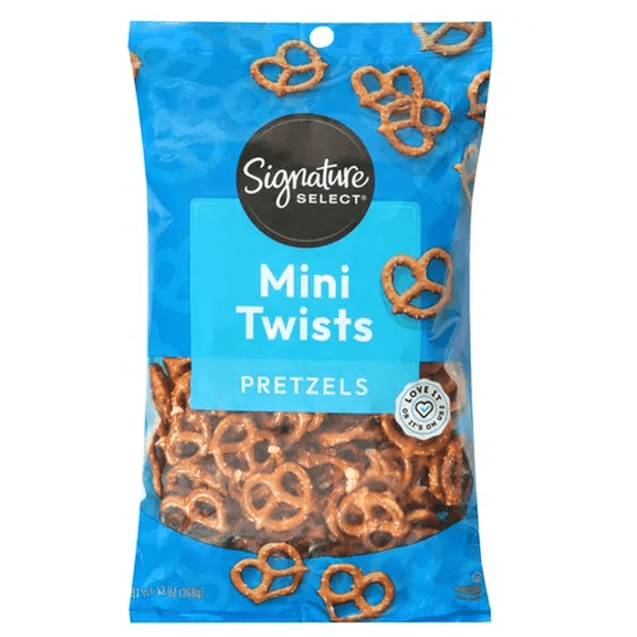 Signature S Twists Mini Pretzels 13 Oz