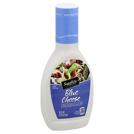 Signature SELECT Blue Cheese Dressing And Dip - 16 Fl. Oz. Pack of 2