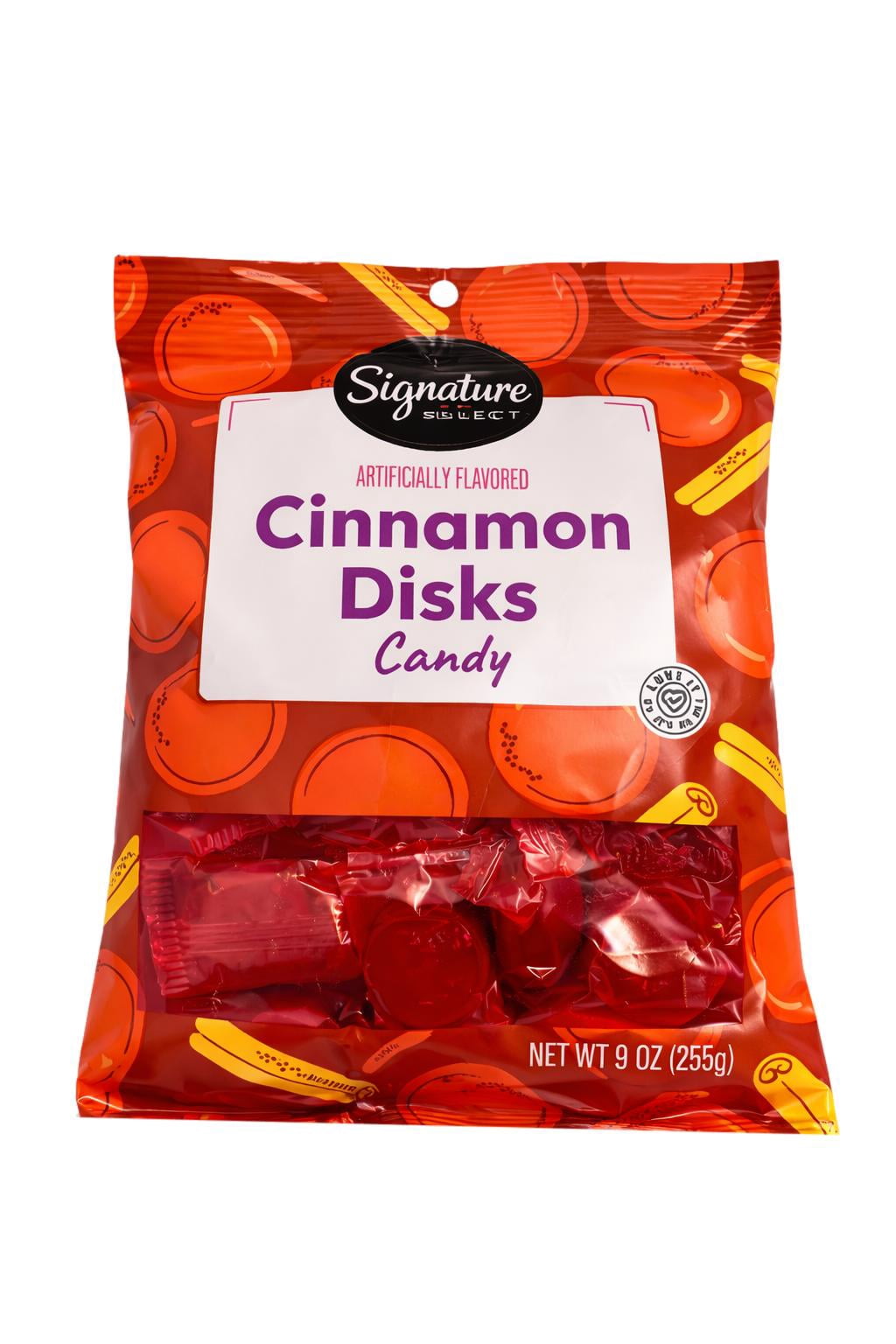 Signature Select Cinnamon Disks Hard Candy, 9 oz Bag - Walmart.com