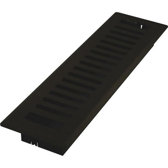 Signature Series Floor Register, Bronze Age Montezuma, Steel, 2-1/4 x 12-In.