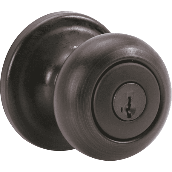 Signature Series Juno Entry Knob Featuring SmartKey - Pack of 12 Residential Use, Standard Application