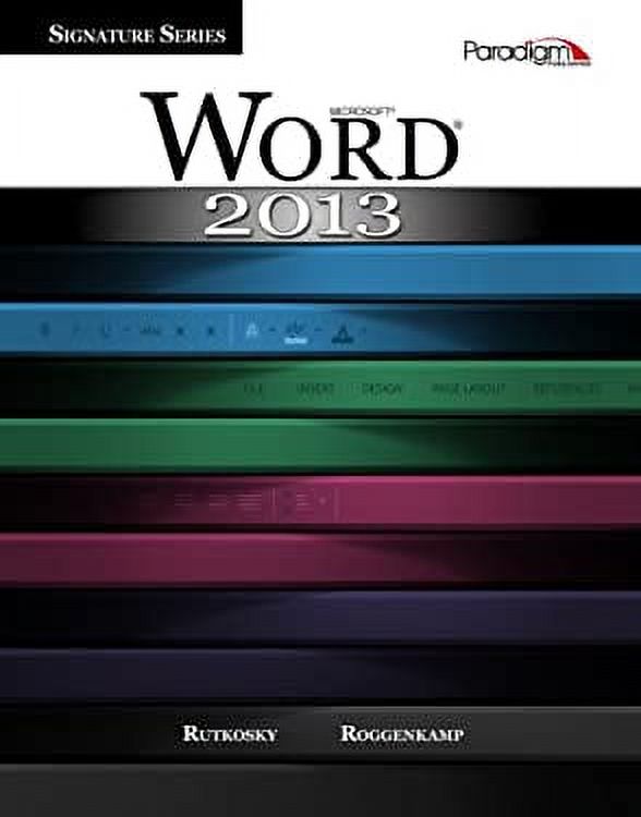 Pre-Owned Signature Microsoft Word 2013 - Text With Data Files Cd ...