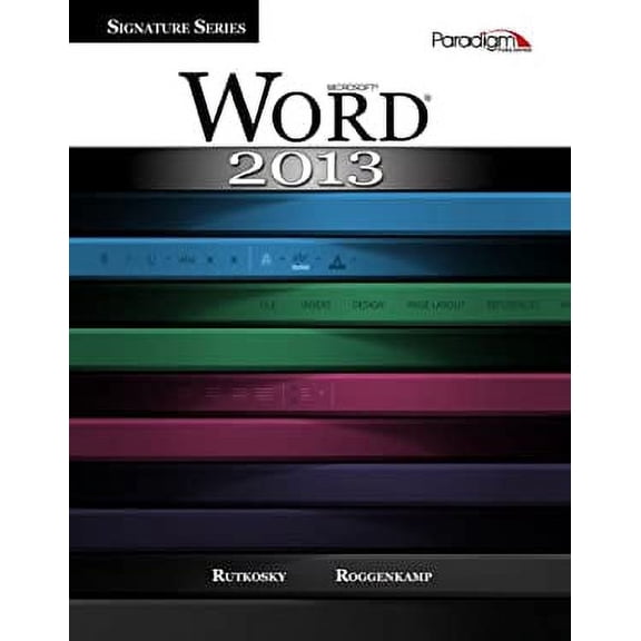 Pre-Owned Signature Microsoft Word 2013 - Text With Data Files Cd (Unknown) 076385199X 9780763851996