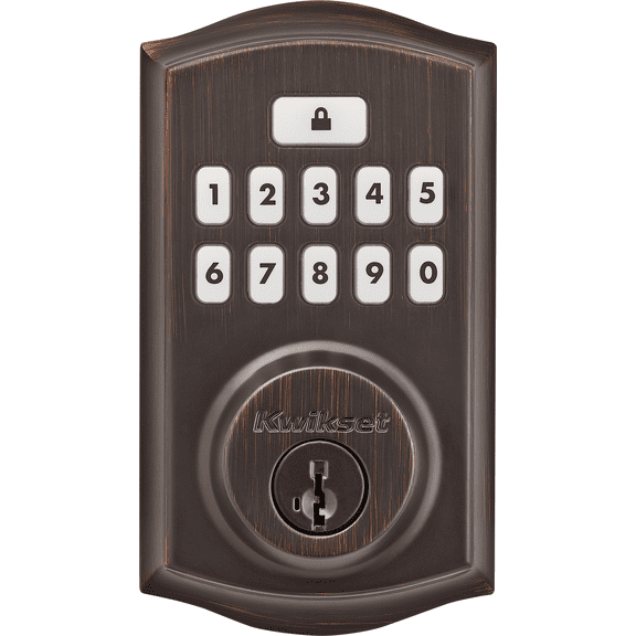 Signature Fastener - Signature Series Traditional SmartCode Electronic Deadbolt - Pack of 12 Construction & DIY Use, Standard Hardware Spec