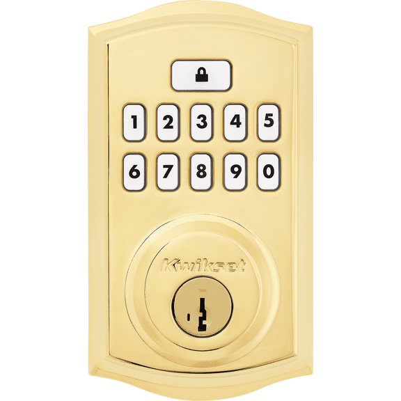 Signature Series Traditional SmartCode Electronic Deadbolt - Pack of 4 Construction & DIY Use, Standard Hardware Spec