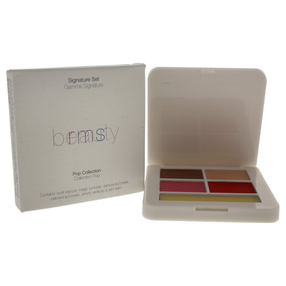 Signature Set - Pop Collection by RMS Beauty for Women - 5 Pc Set 0.035oz Buriti Bronzer, 0.035oz Ma