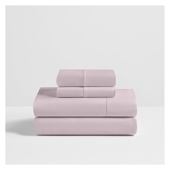 : Signature Sheet Collection | 300 Thread Count 100% Sateen Weave Cotton | Odor Resistant, Breathable, Durable, Soft (Hushed , Queen)