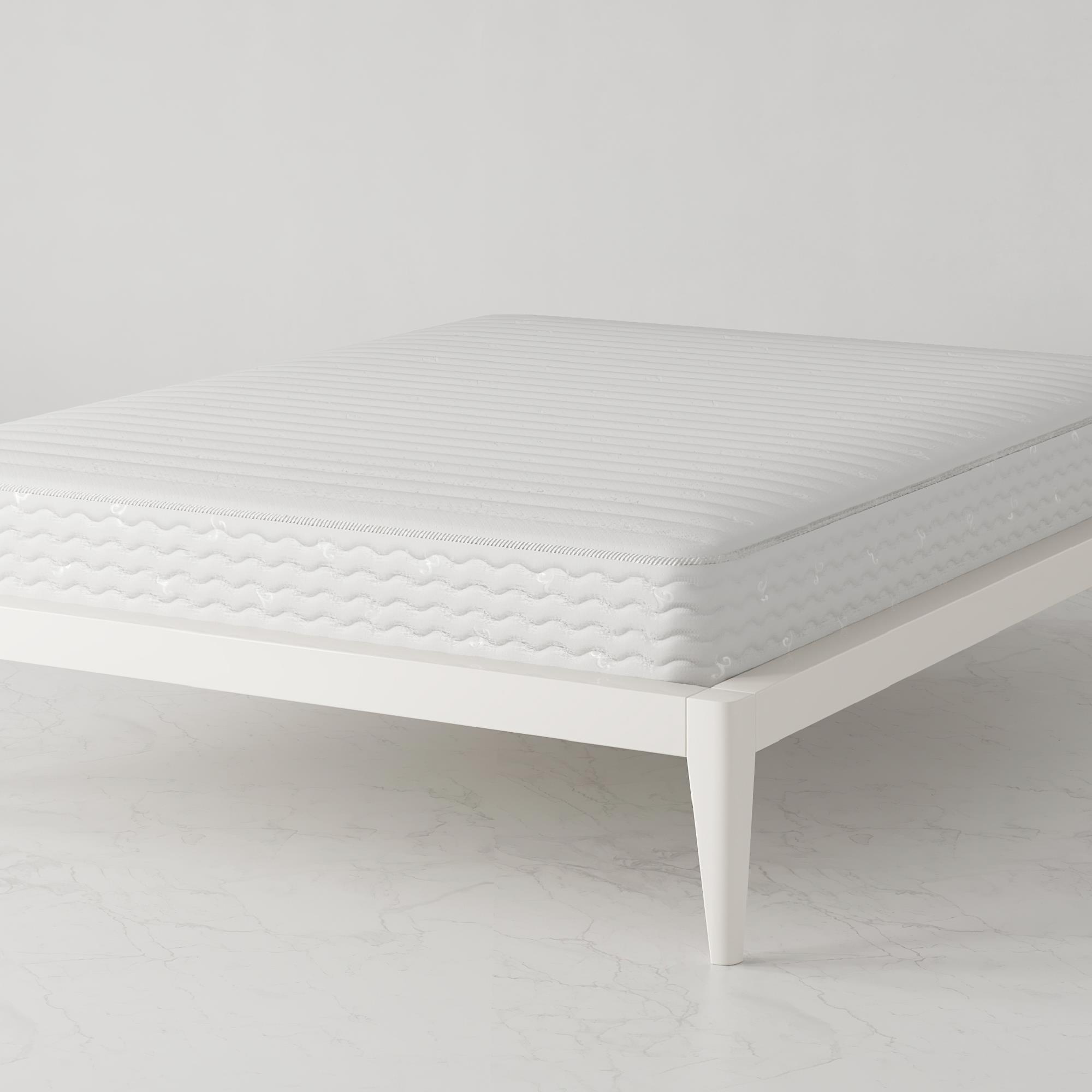 Signature Sleep Contour 8" Reversible Mattress, Independently Encased Coils, Bed-in-a-Box, Made in Italy, Full