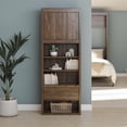 thumbnail image 1 of Signature Sleep Single Side Cabinet for Murphy Wall Beds in Walnut, 1 of 9