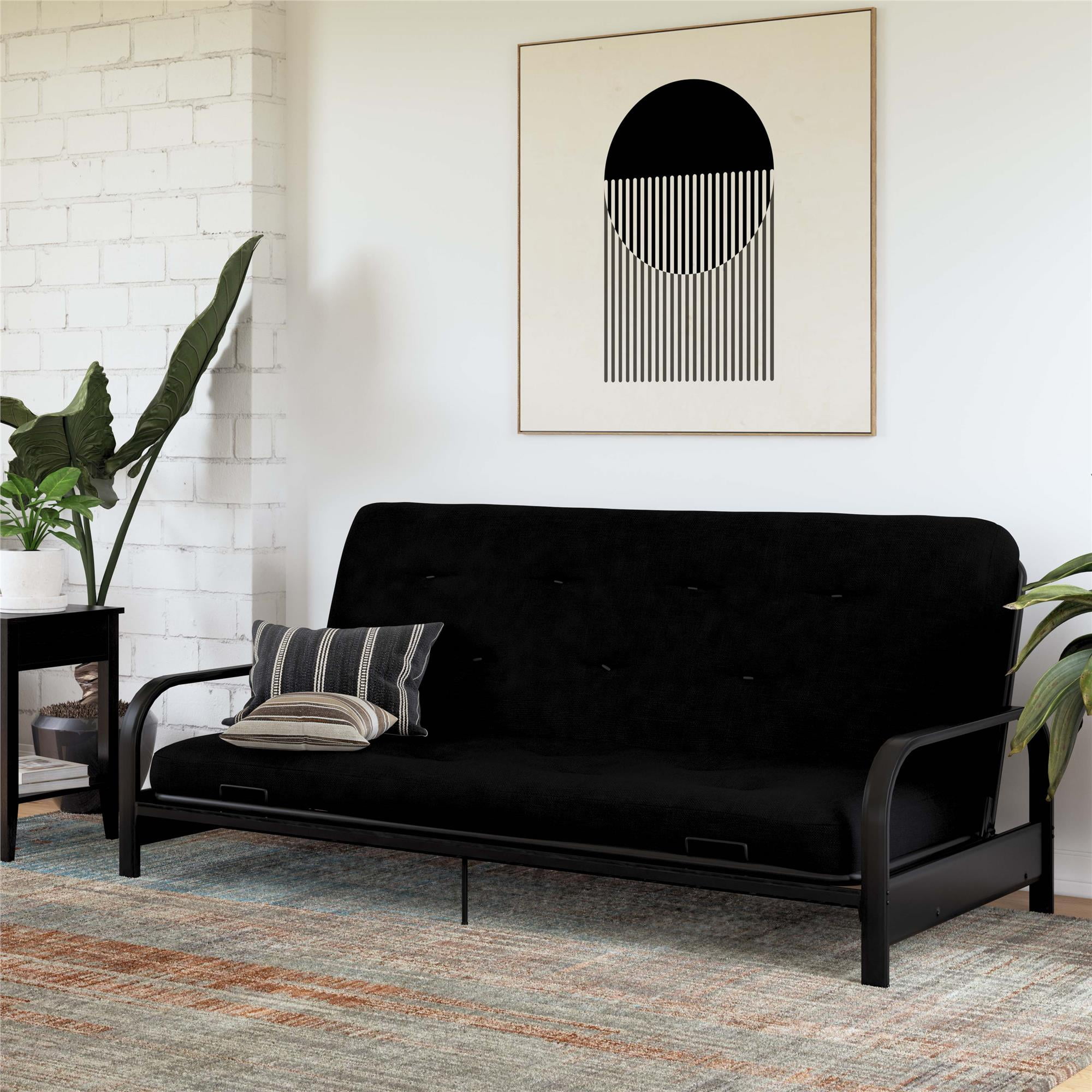 Signature Sleep Trule 6" Innerspring Futon Mattress, Polyester Linen