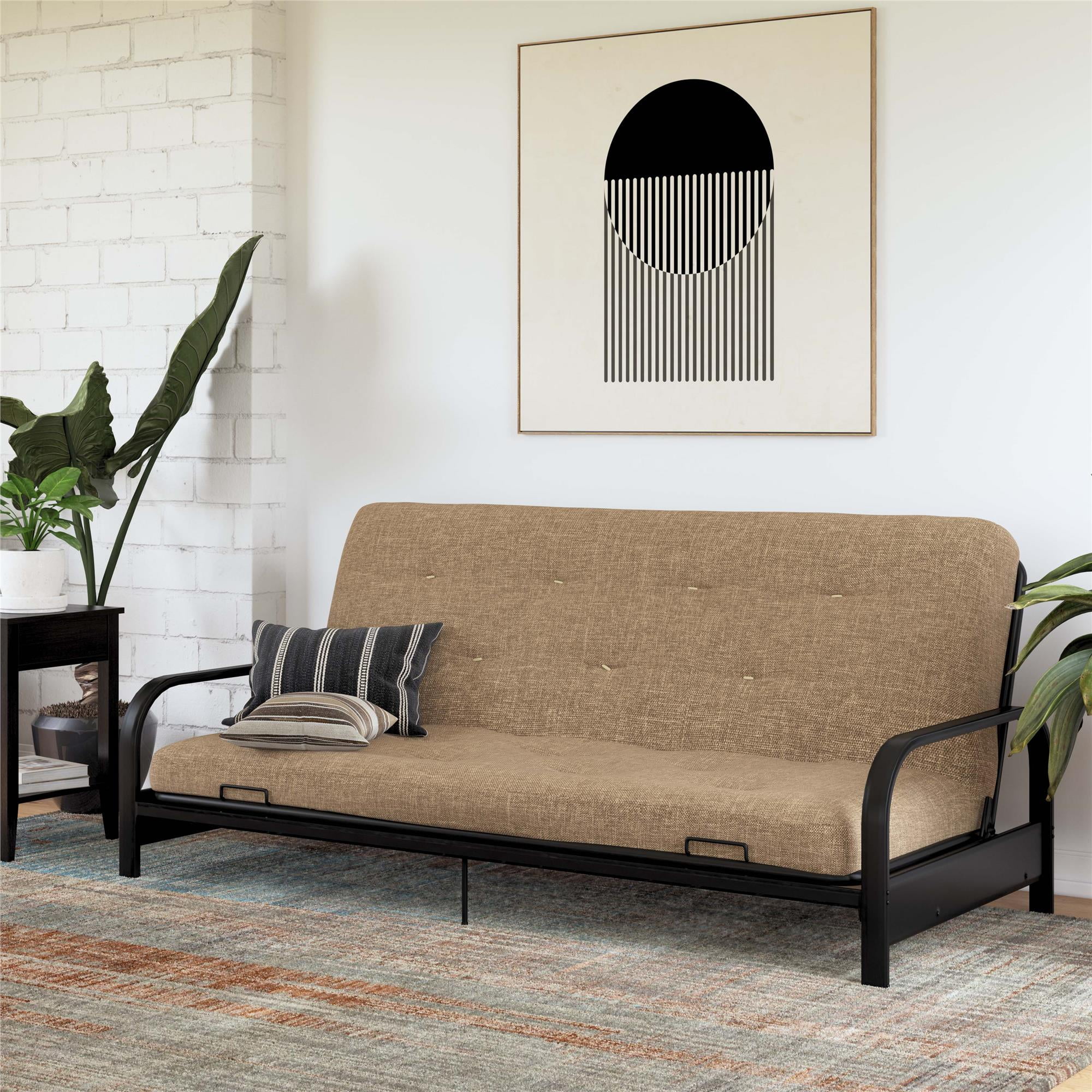 Signature Sleep Trule 6" Innerspring Futon Mattress, Polyester Linen