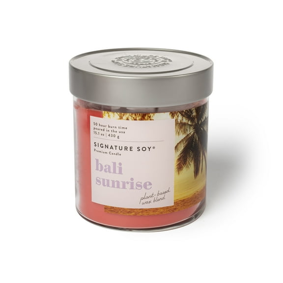 Signature Soy Signature Soy Lidded Bali Sunrise Scented Candle
