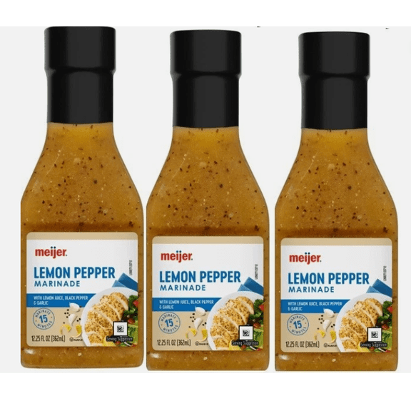 Signature Steakhouse Marinade 3 Bottles 12.25 oz Each