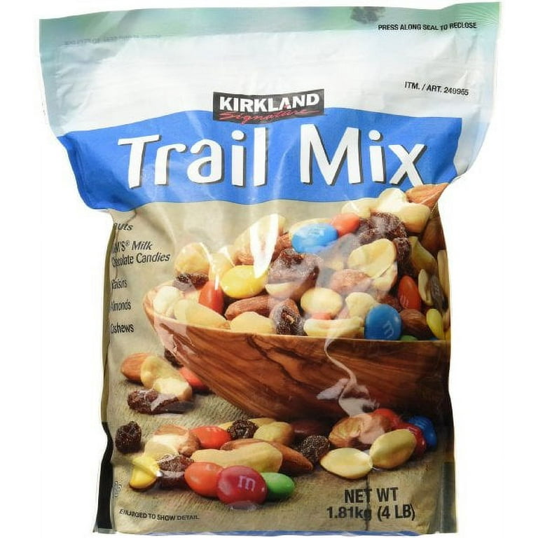 m&m trail mix